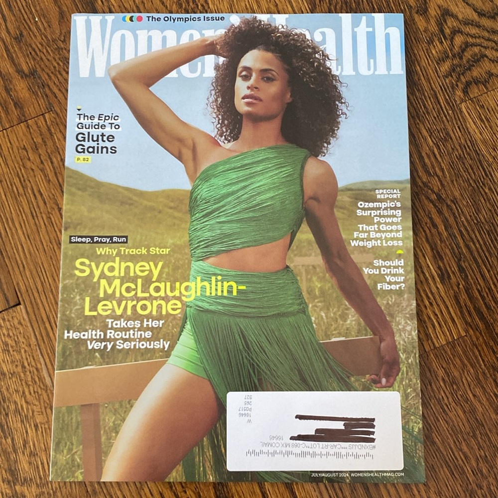 Women’s Health Magazine - July/August 2024 - Sydney McLaughlin-Levrone  olympics